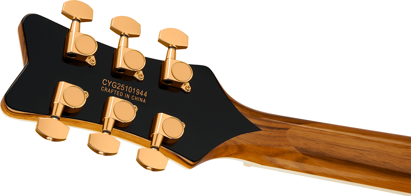 Gretsch Cvt Black Limba Electromatic Ltd Chi 2h Ht Rw - Sunburst - Double cut gitaar - Variation 4