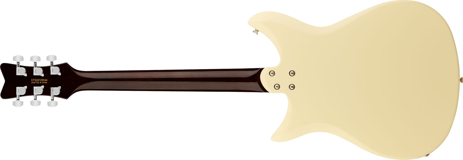Gretsch Cvt Dc Wraparound Electromatic 2h Ht Lau - Vintage White - Double cut gitaar - Variation 1