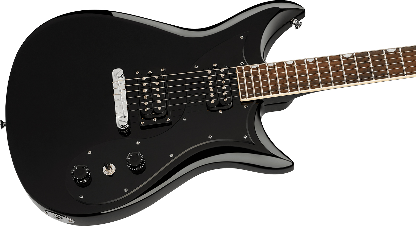 Gretsch Cvt Streamliner 2h Ht Lau - Jet Black - Double cut gitaar - Variation 2