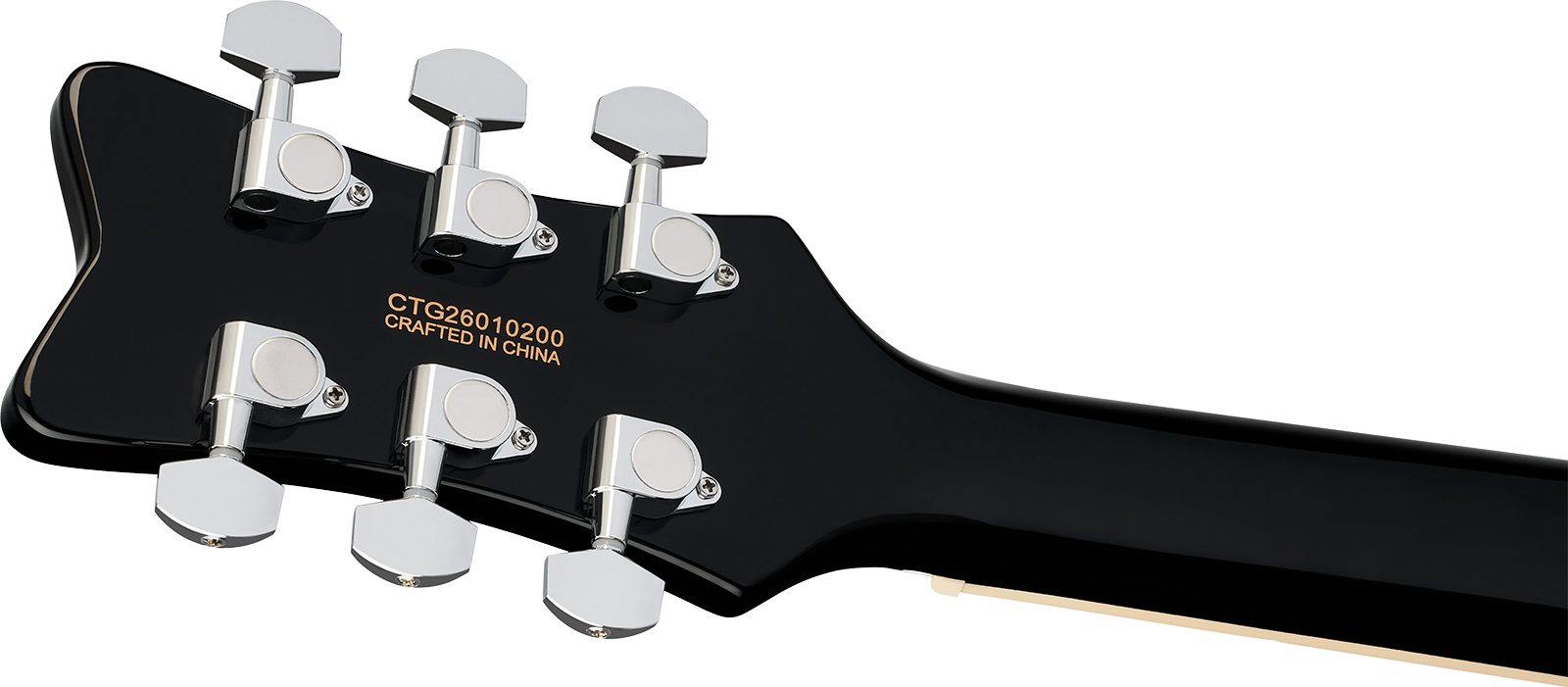 Gretsch Cvt Streamliner 2h Ht Lau - Jet Black - Double cut gitaar - Variation 4