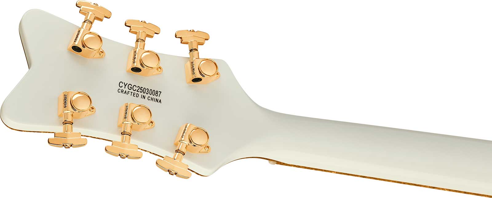Gretsch Falcon Hollowbody Sc Bigsby Synchromatic 2h Trem Eb - Snowcrest White - Semi hollow elektriche gitaar - Variation 3