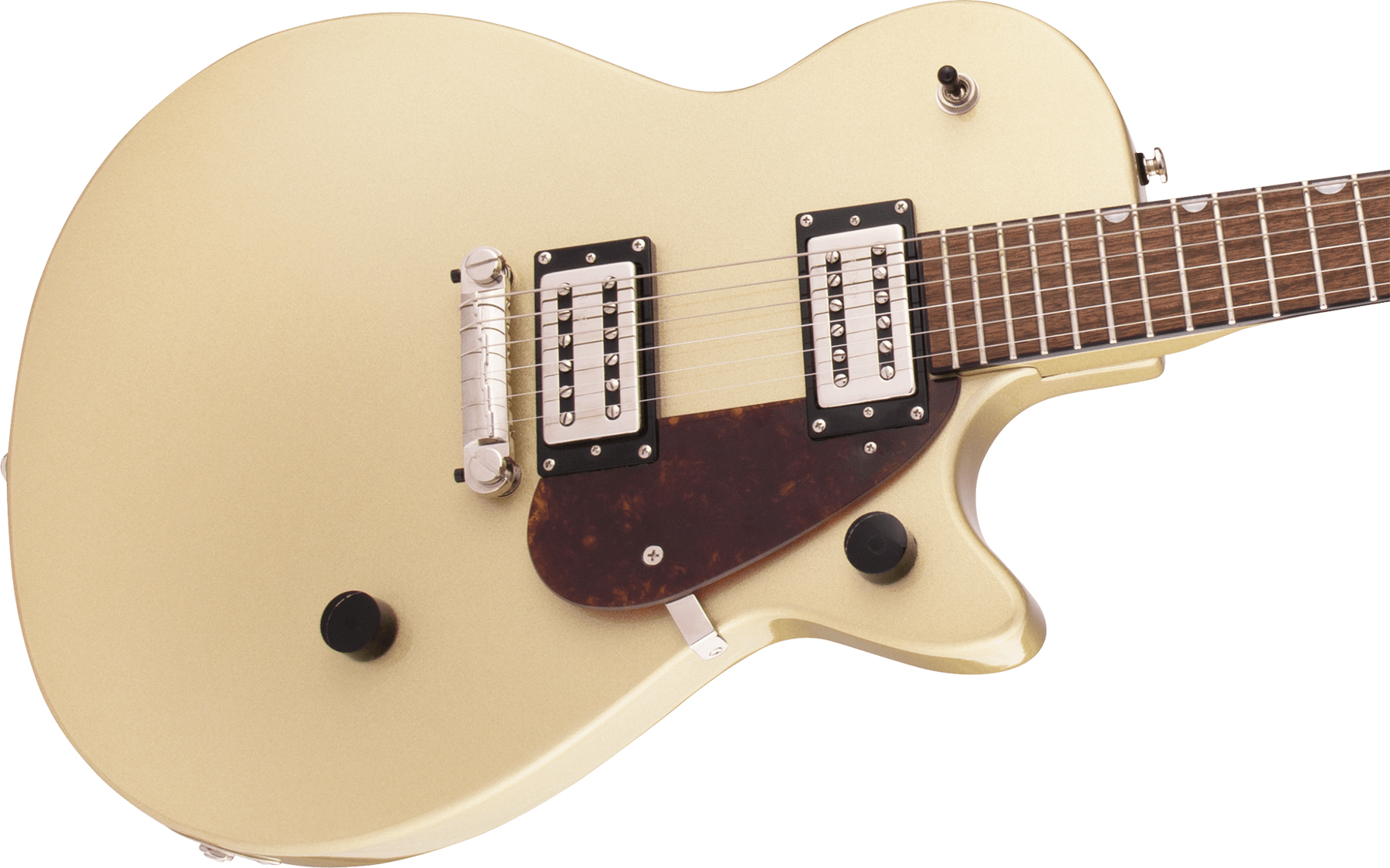 Gretsch G2210 Streamliner Junior Jet Club Hh Ht Lau - Gold Dust - Enkel gesneden elektrische gitaar - Variation 2