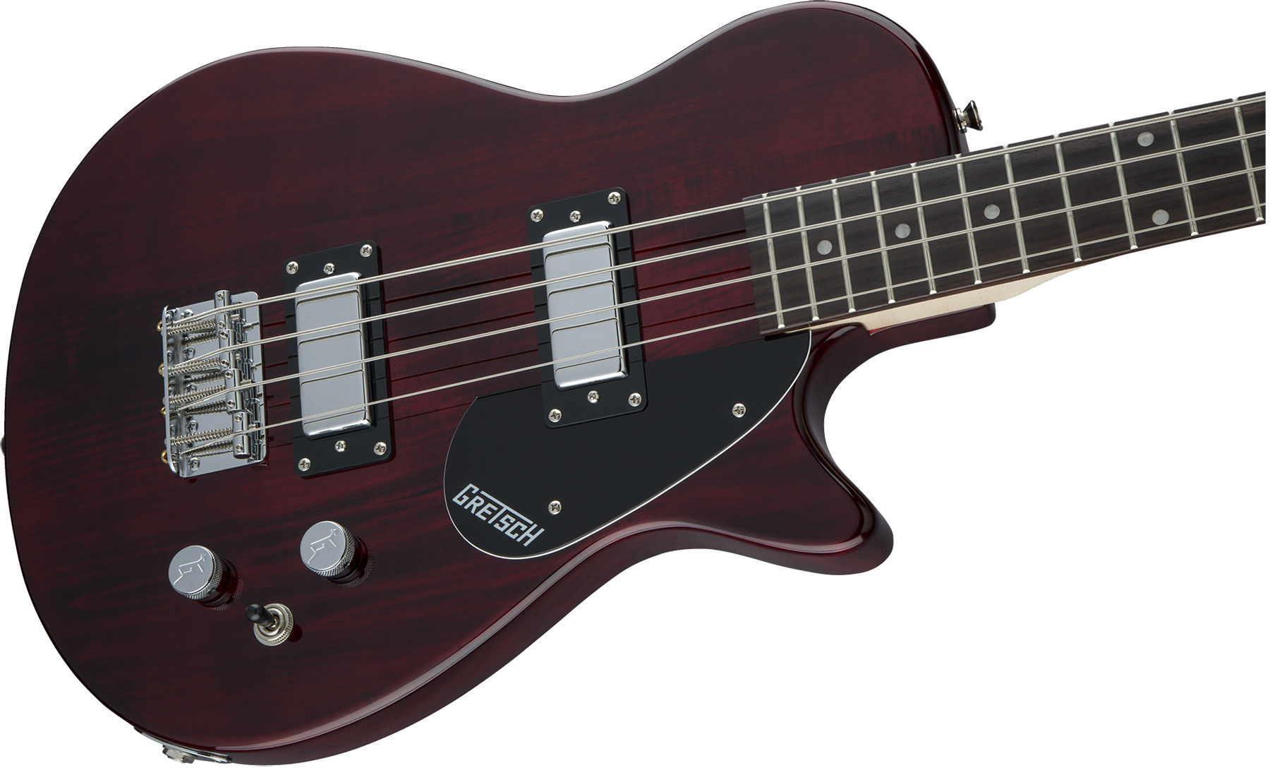 Gretsch G2220 Junior Jet Bass Ii Short Scale Electromatic Wal - Walnut Stain - Short scale elektrische bas - Variation 2