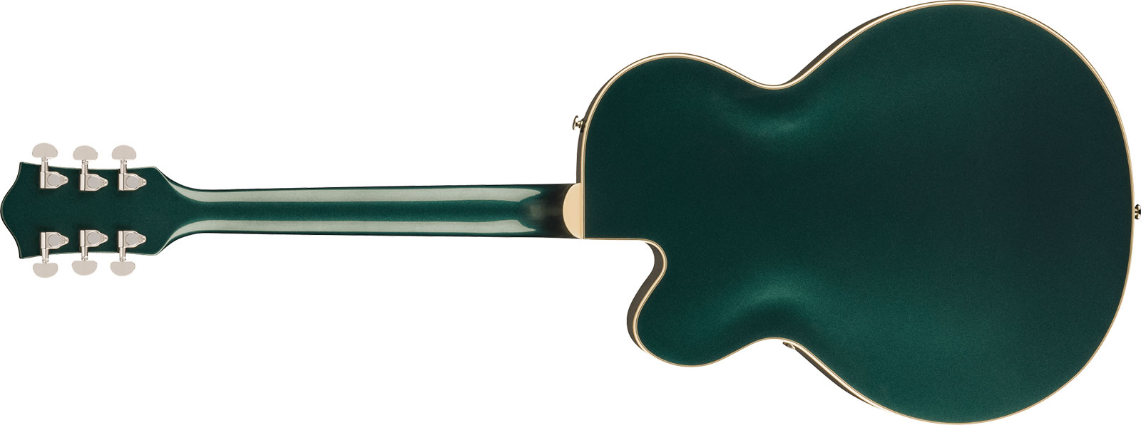 Gretsch G2420 Streamliner Hollow Body With Chromatic Ii 2h Ht Lau - Cadillac Green - Hollow bodytock elektrische gitaar - Variation 1