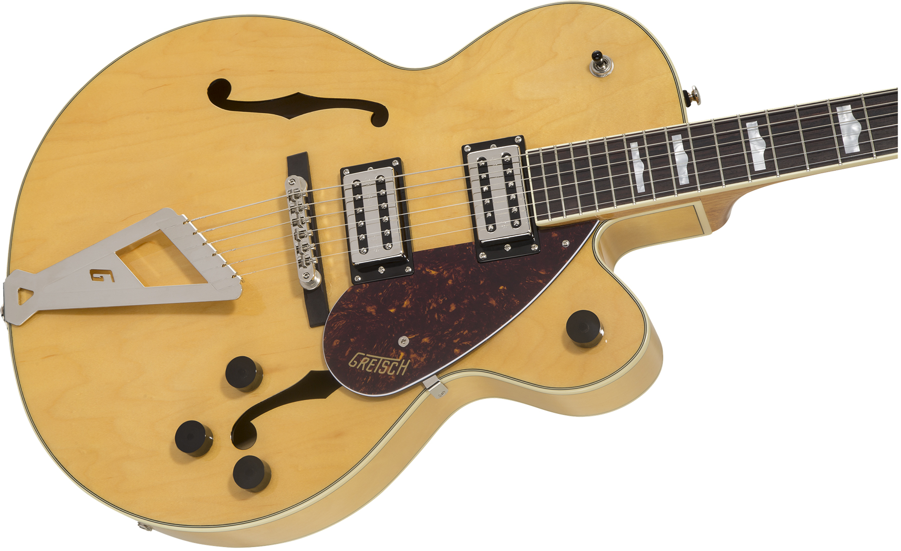 Gretsch G2420 Streamliner Hollow Body With Chromatic Ii Hh Ht Lau - Village Amber - Semi hollow elektriche gitaar - Variation 2