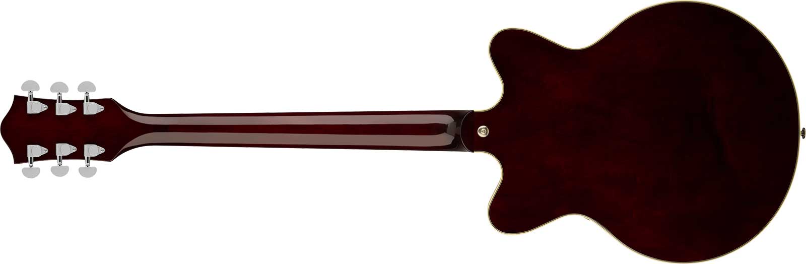 Gretsch G2655t Center Block Jr Dc Bigsby Streamliner 2h Trem Lau - Gunmetal - Double cut gitaar - Variation 1