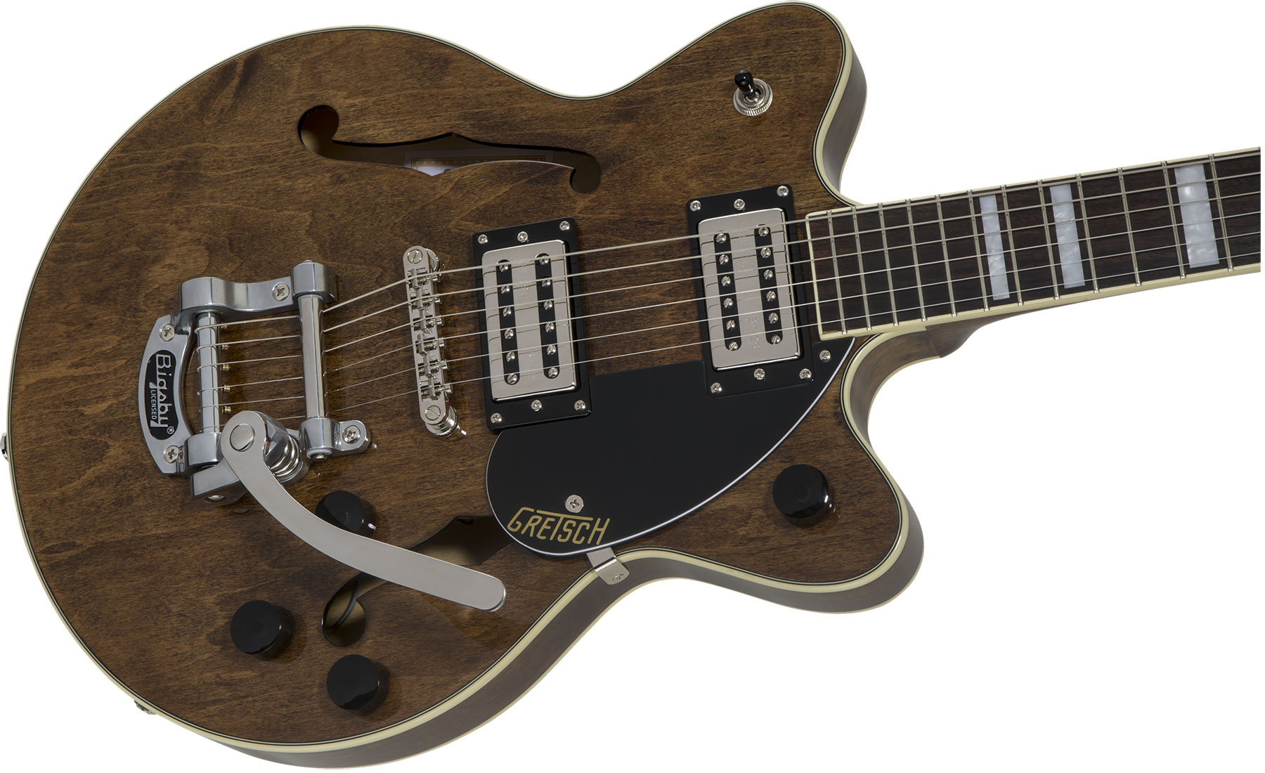 Gretsch G2655t Streamliner Center Block Jr Bigsby Hh Trem Lau - Semi hollow elektriche gitaar - Variation 2