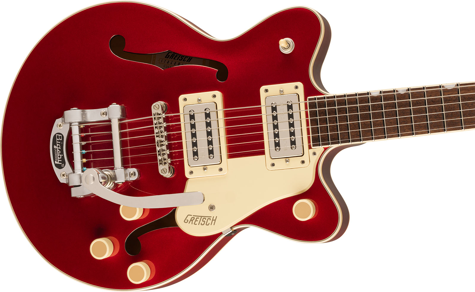 Gretsch G2655t Streamliner Center Block Jr Dc Bigsby 2h Trem Lau - Brandywine - Guitarra eléctrica de doble corte. - Variation 2