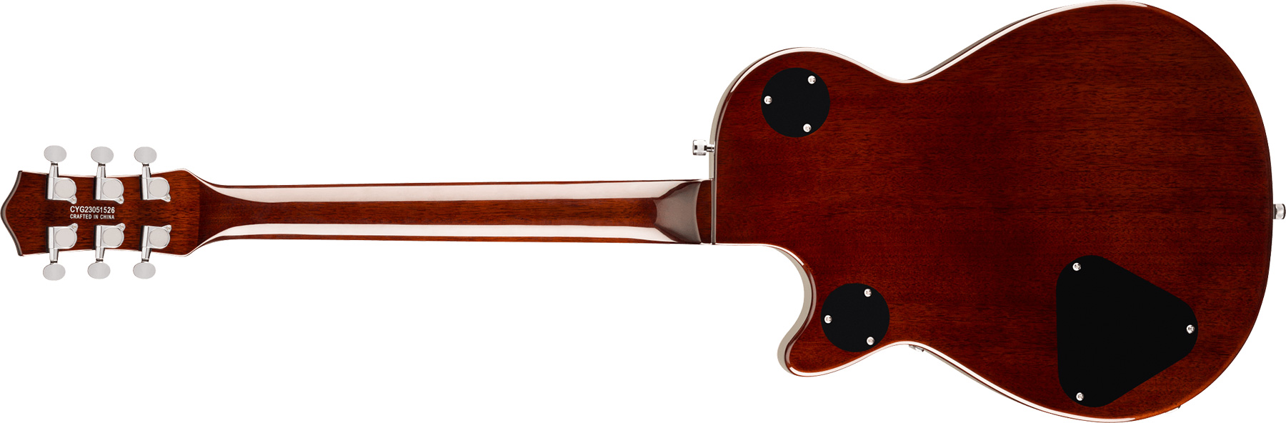 Gretsch G5220 Jet Bt Singlecut V-stoptail Electromatic 2h Ht Lau - Sweet Tea - Linkshandige elektrische gitaar - Variation 1
