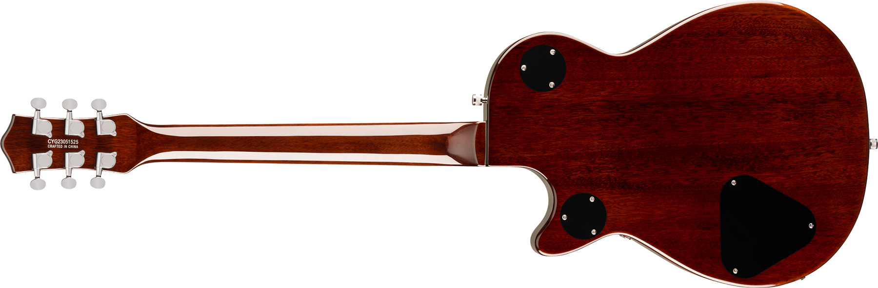 Gretsch G5220 Jet Bt Singlecut V-stoptail Electromatic 2h Ht Lau - Olive Metallic - Linkshandige elektrische gitaar - Variation 1