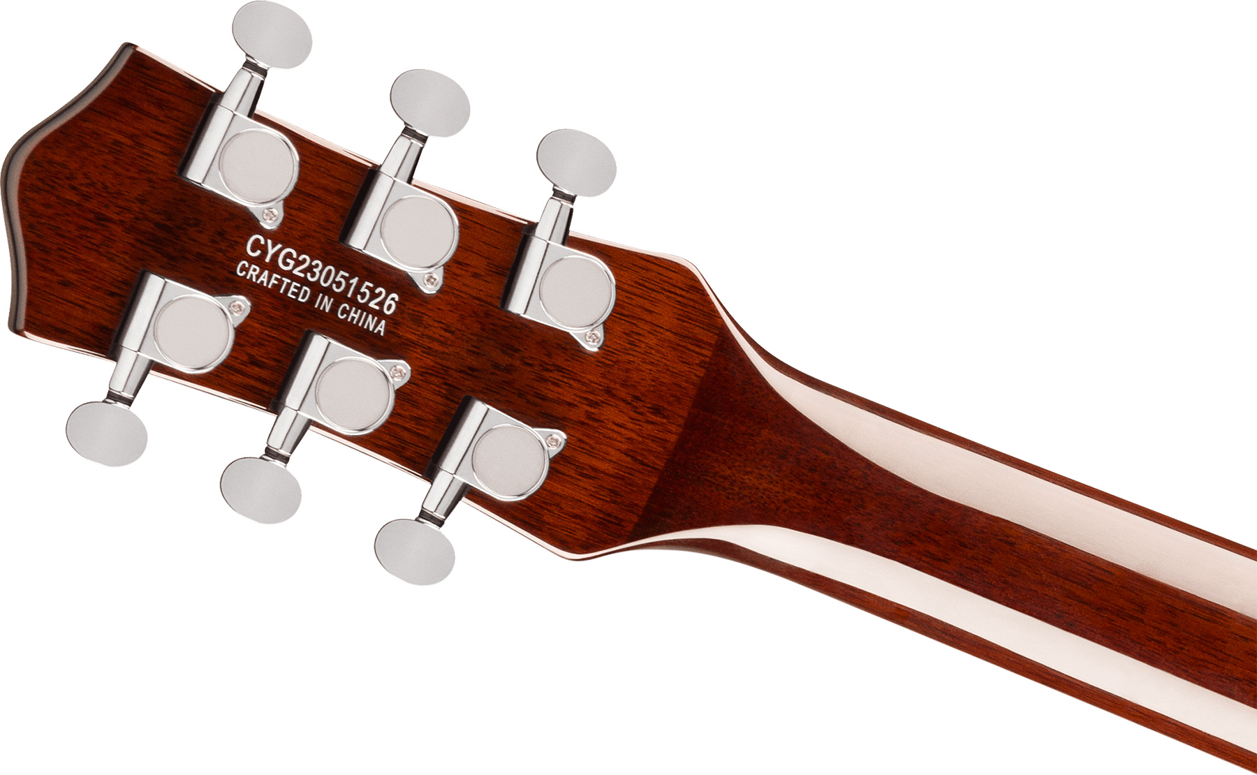 Gretsch G5220 Jet Bt Singlecut V-stoptail Electromatic 2h Ht Lau - Sweet Tea - Linkshandige elektrische gitaar - Variation 3