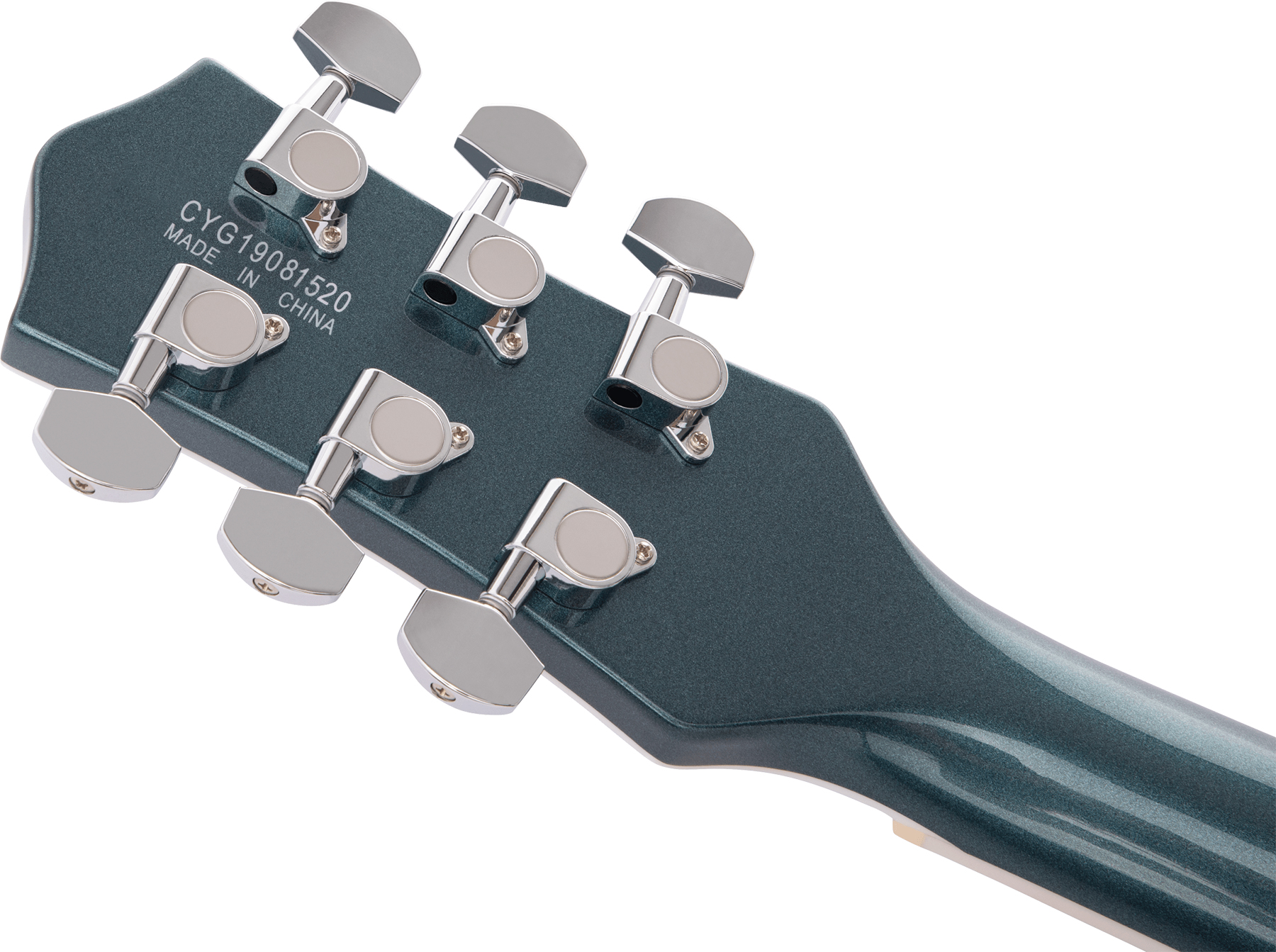 Gretsch G5222 Electromatic Double Jet Bt V-stoptail Hh Ht Lau - Jade Grey Metallic - Guitarra eléctrica de doble corte. - Variation 3