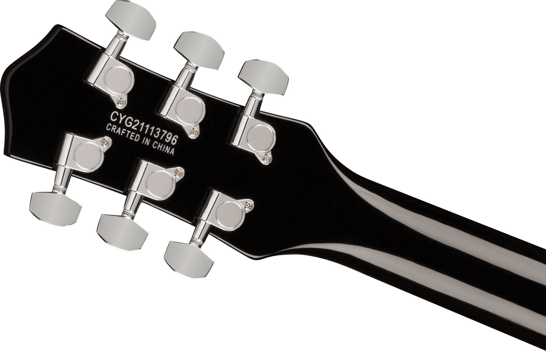 Gretsch G5222 Electromatic Double Jet Bt V-stoptail Hh Ht Lau - Black - Guitarra eléctrica de doble corte. - Variation 3