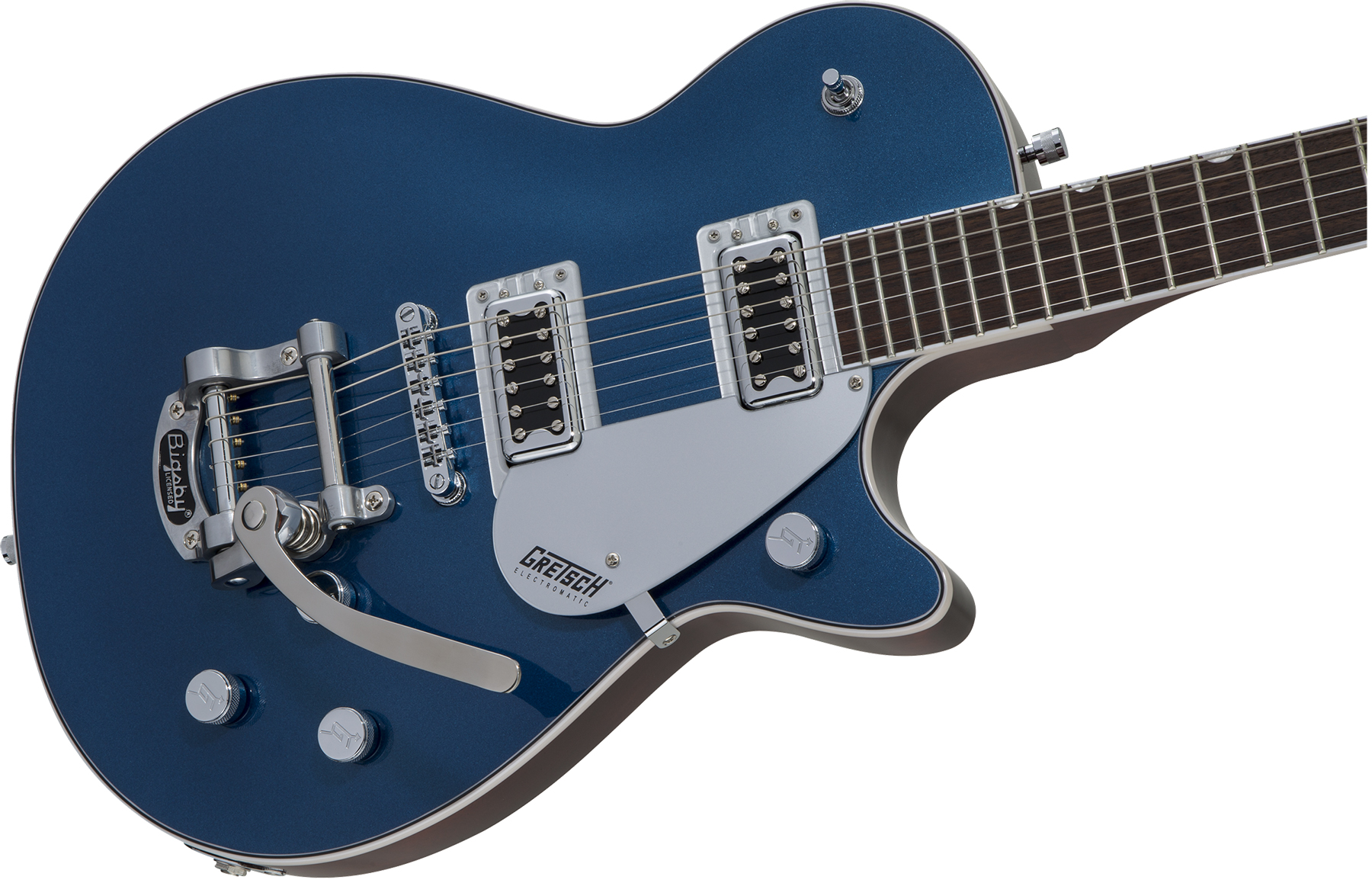 Gretsch G5230t Electromatic Jet Ft Single-cut Bigsby Hh Trem Wal - Aleutian Blue - Enkel gesneden elektrische gitaar - Variation 2