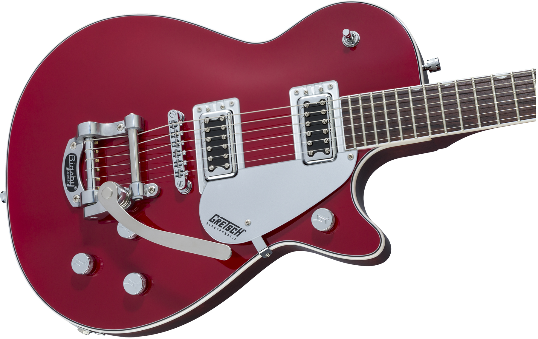 Gretsch G5230t Electromatic Jet Ft Single-cut Bigsby Hh Trem Wal - Firebird Red - Enkel gesneden elektrische gitaar - Variation 2