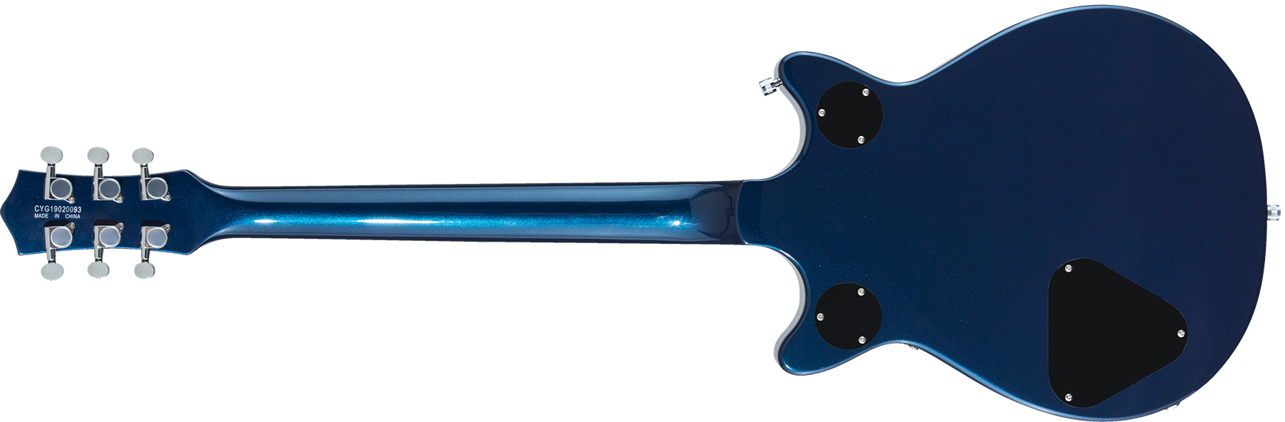 Gretsch G5232t Electromatic Double Jet Ft 2019 Hh Bigsby Lau - Midnight Sapphire - Guitarra eléctrica de doble corte. - Variation 1