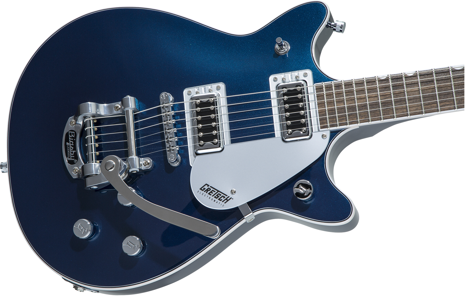 Gretsch G5232t Electromatic Double Jet Ft 2019 Hh Bigsby Lau - Midnight Sapphire - Guitarra eléctrica de doble corte. - Variation 2