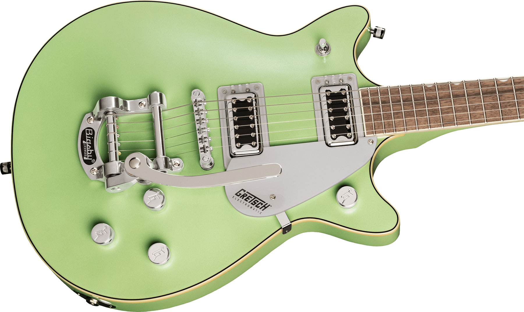 Gretsch G5232t Electromatic Double Jet Ft Hh Bigsby Lau - Broadway Jade - Guitarra eléctrica de doble corte. - Variation 2