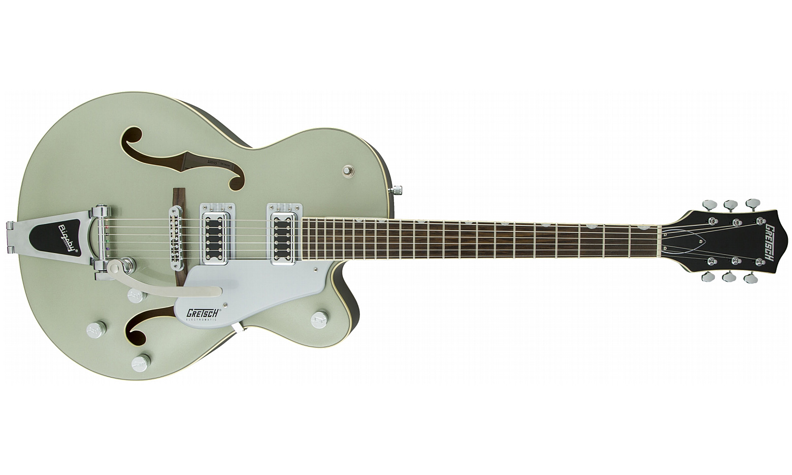 Gretsch G5420t Electromatic Hollow Body 2016 - Aspen Green - Semi hollow elektriche gitaar - Variation 1