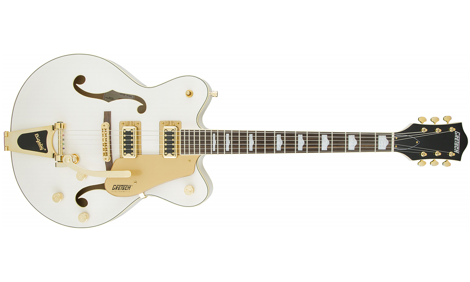 Gretsch G5422tg Electromatic Hollow Body 2016 Bigsby - Snowcrest White - Hollow bodytock elektrische gitaar - Variation 1