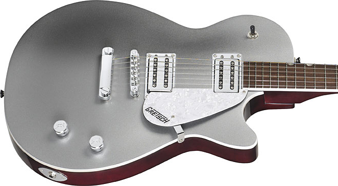 Gretsch G5426 Jet Club Electromatic Solidbody Silver - Enkel gesneden elektrische gitaar - Variation 2