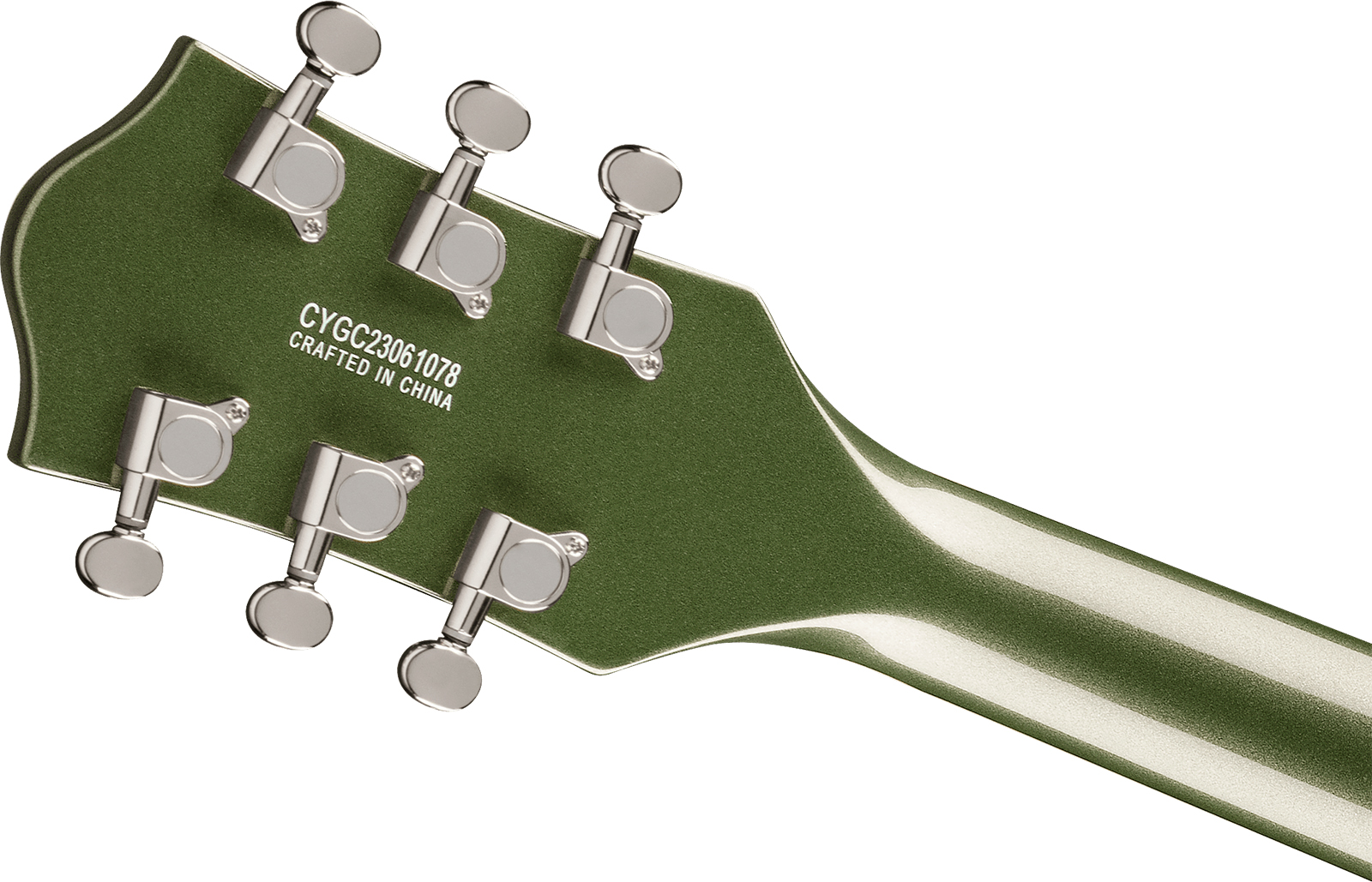 Gretsch G5622 Center Bloc Double Cut V-stoptail Electromatic 2h Ht Lau - Olive Metallic - Semi hollow elektriche gitaar - Variation 3