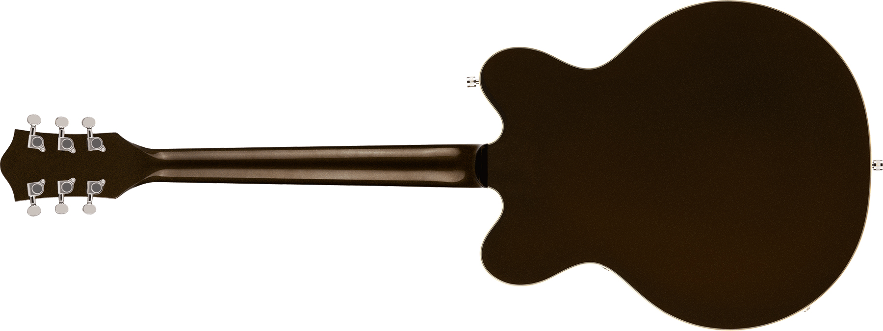 Gretsch G5622 Center Bloc Double Cut V-stoptail Electromatic Hh Ht Lau - Black Gold - Semi hollow elektriche gitaar - Variation 1