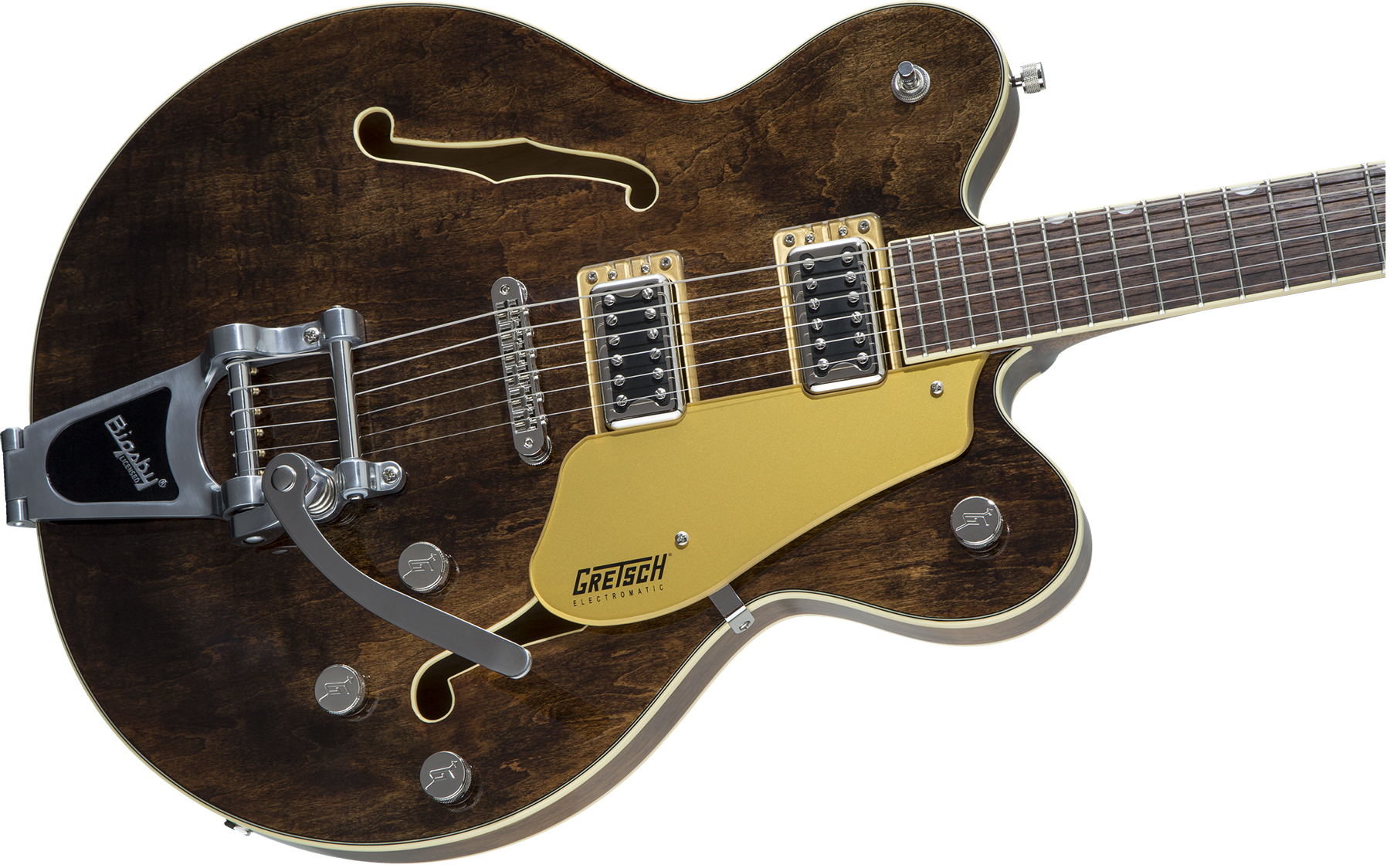 Gretsch G5622t Center Bloc Double Cut Bigsby Electromatic 2019 Hh Lau - Imperial Stain - Semi hollow elektriche gitaar - Variation 2