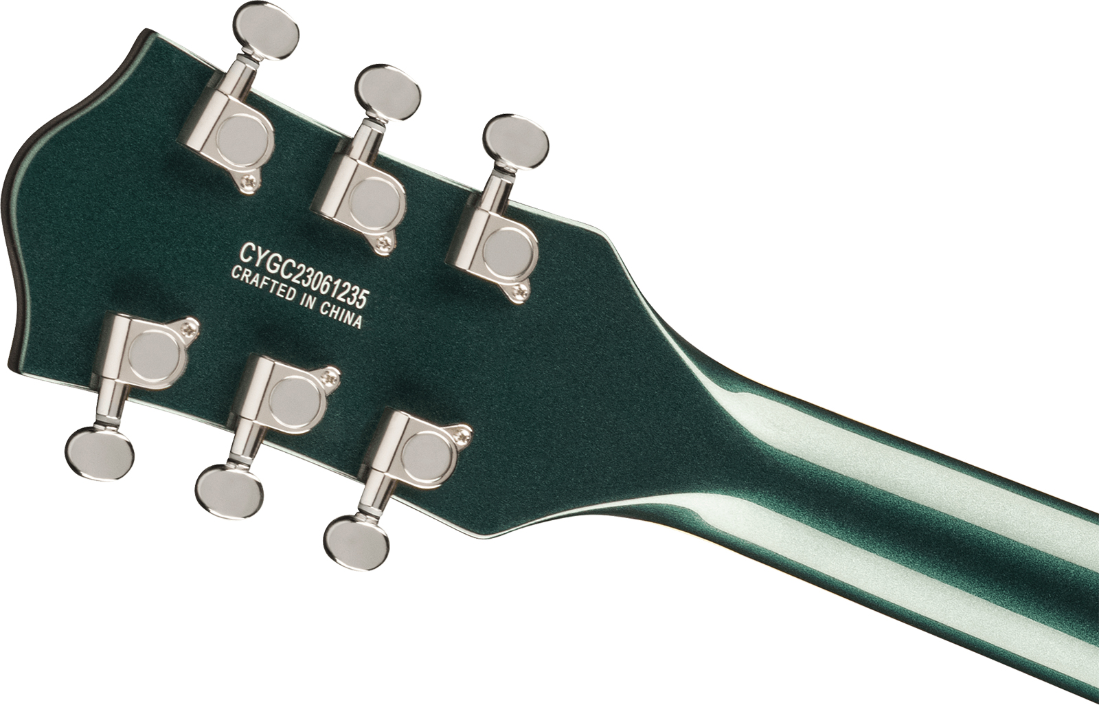 Gretsch G5622t Center Bloc Double-cut Bigsby Electromatic 2h Trem Lau - Cadillac Green - Semi hollow elektriche gitaar - Variation 3