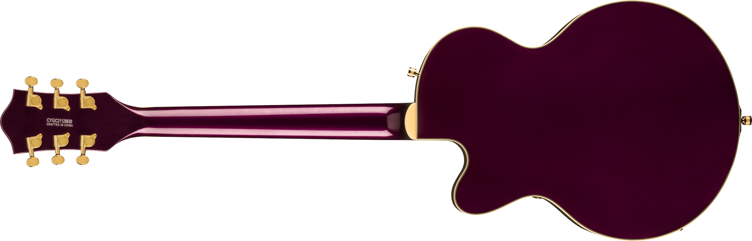 Gretsch G5655tg Electromatic Center Block Jr. Hh Bigsby Lau - Amethyst - Semi hollow elektriche gitaar - Variation 1