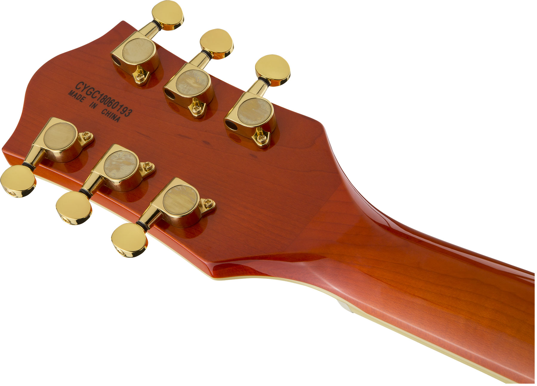Gretsch G5655tg Electromatic Center Block Jr. Hh Bigsby Lau - Orange Stain - Semi hollow elektriche gitaar - Variation 3
