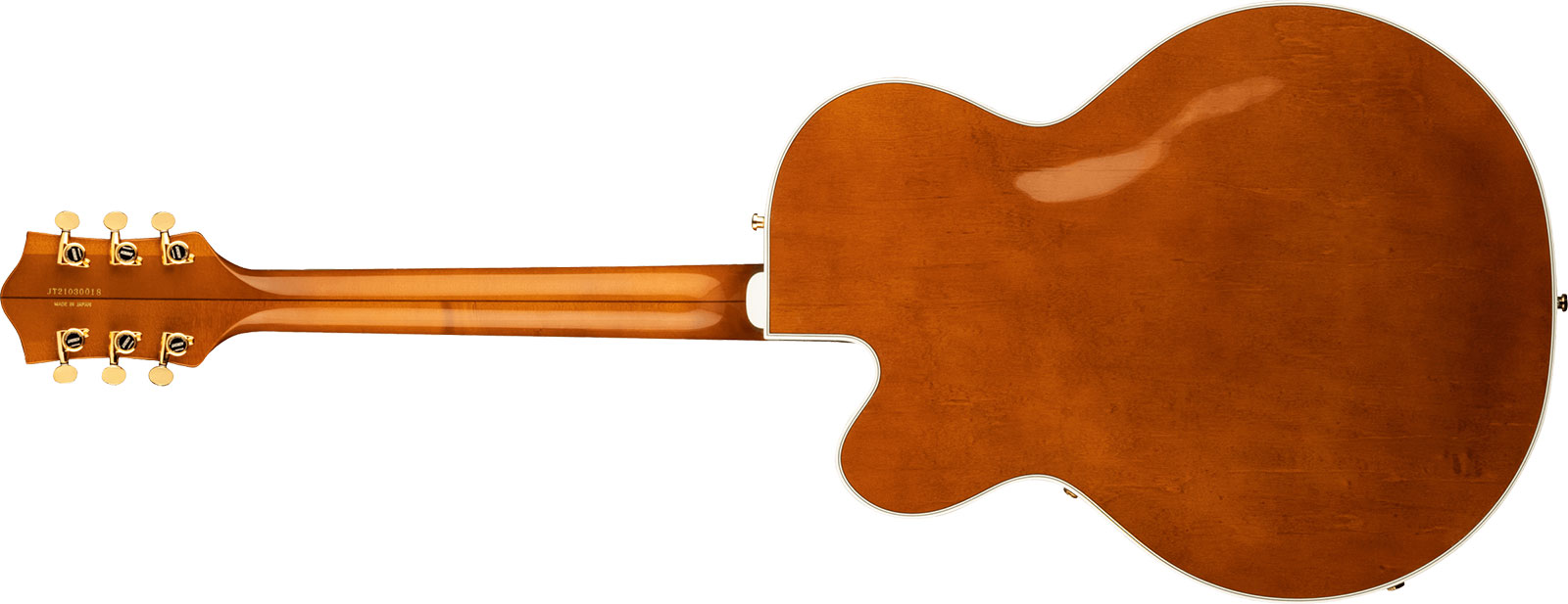 Gretsch G6120tg-ds Players Edition Nashville Pro Jap Bigsby Eb - Roundup Orange - Semi hollow elektriche gitaar - Variation 1