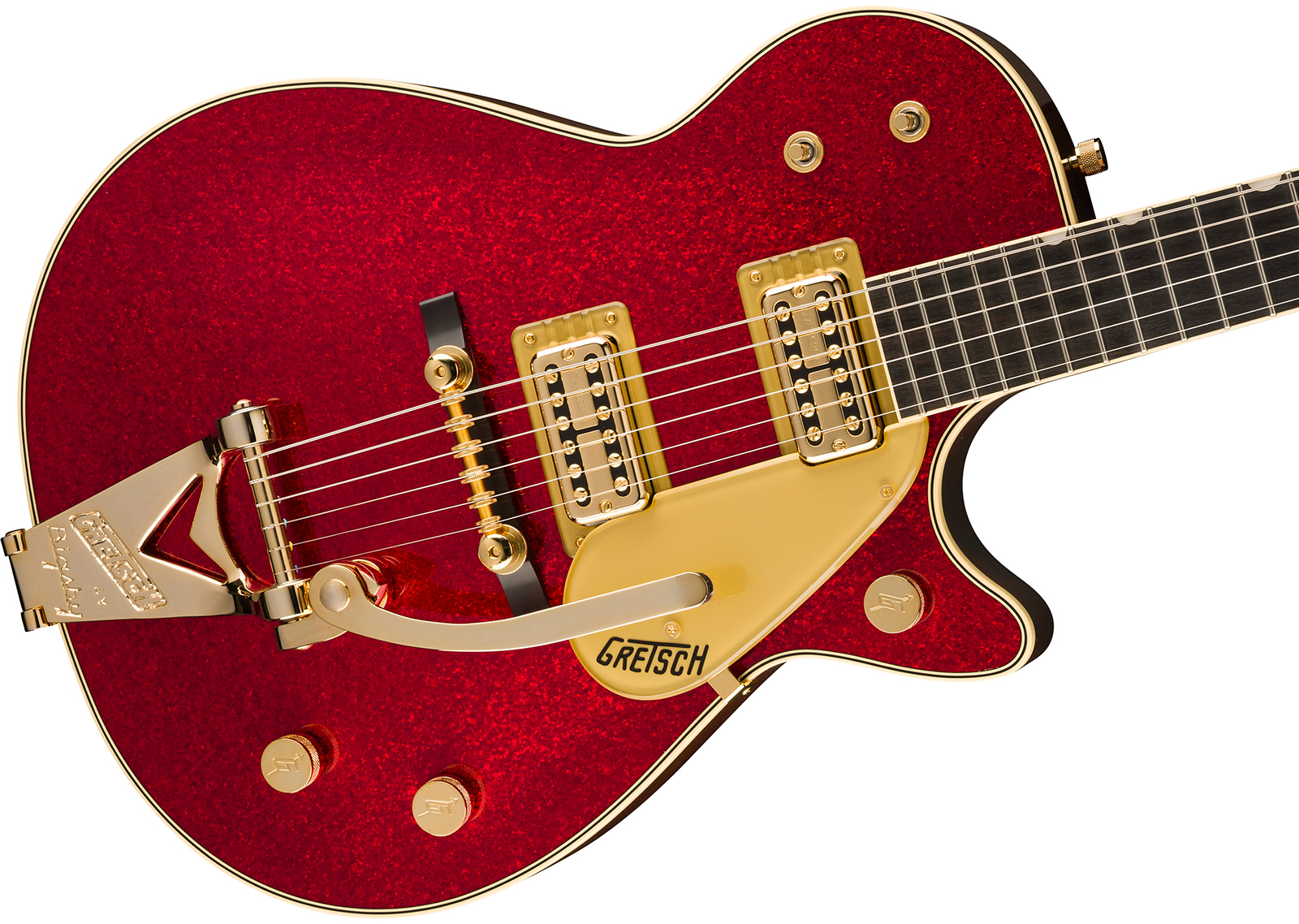 Gretsch G6129tg-59vs Pro Jap Ltd 2h Trem Eb - Red Sparkle - Single cut gitaar - Variation 2