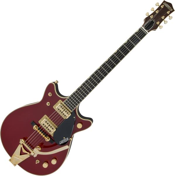 Solid body elektrische gitaar Gretsch G6131T-62 Vintage Select ’62 Jet With Bigsby (Japan) - Vintage firebird red