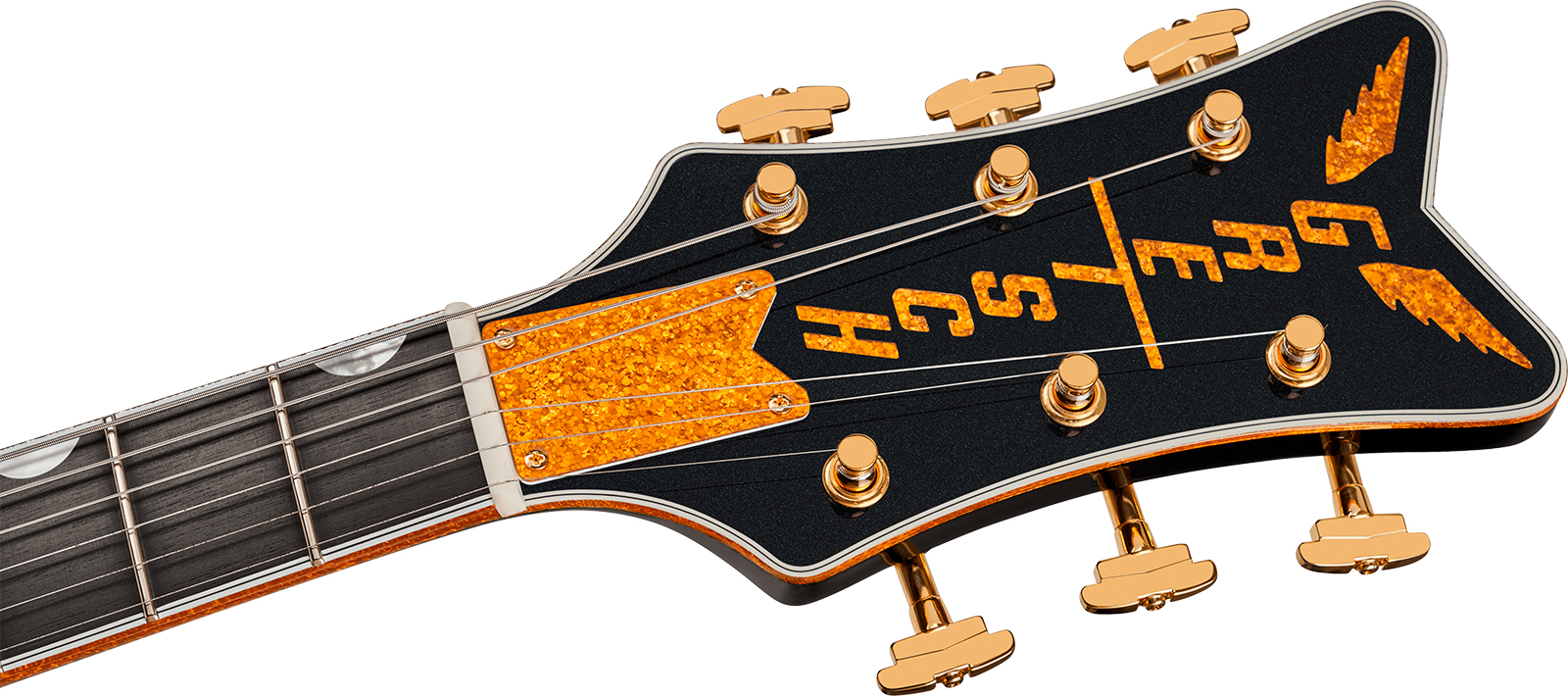 Gretsch G6134tg-58 Penguin Ltd Pro Jap 2h Trem Eb - Emerald Night - Single cut gitaar - Variation 3