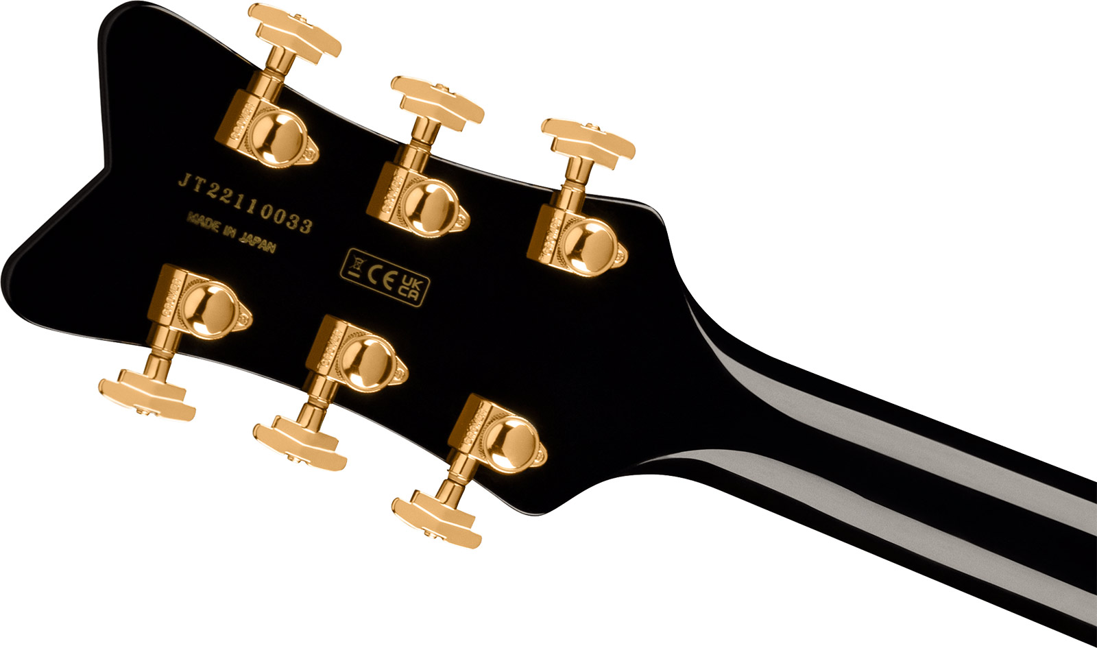Gretsch G6134tg Paisley Penguin Bigsby Pro Jap 2h Trem Eb - Black Paisley - Enkel gesneden elektrische gitaar - Variation 3