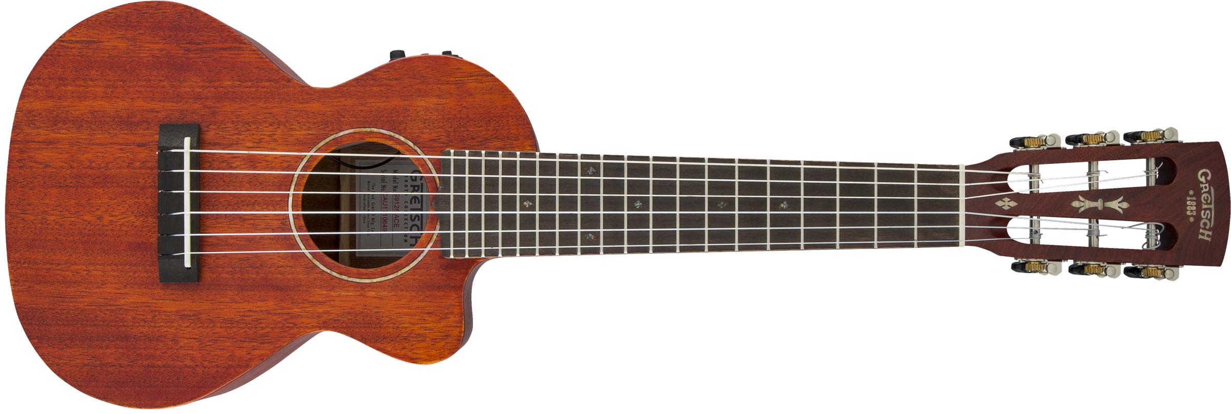 Gretsch G9126 A.c.e. Guitar Ukulele - Honey Mahogany Stain - Gitalele - Variation 1