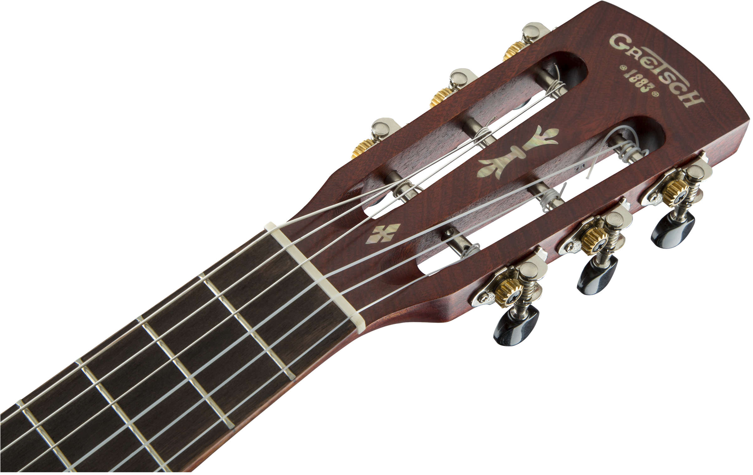 Gretsch G9126 A.c.e. Guitar Ukulele - Honey Mahogany Stain - Gitalele - Variation 4