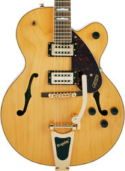 Semi hollow elektriche gitaar Gretsch G2410TG Streamliner Hollow Body Single-Cut Bigsby - Village amber