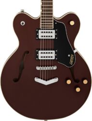 Semi hollow elektriche gitaar Gretsch Streamliner Center Block Double-Cut G2622 V-Stoptail - Copper metallic