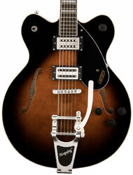 G2622T Streamliner Center Block Double-Cut with Bigsby - brownstone maple