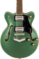 Guitarra eléctrica de doble corte. Gretsch G2655 Streamliner Center Block Jr. Double-Cut with V-Stoptail - Steel olive