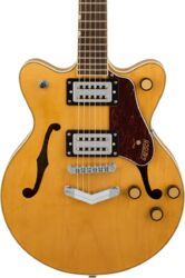 Double cut gitaar Gretsch G2655 Streamliner JR DC - Village Amber