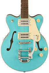 Guitarra eléctrica de doble corte. Gretsch G2655T Streamliner Center Block Jr. Double-Cut with Bigsby - Tropico