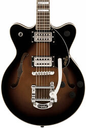 Guitarra eléctrica de doble corte. Gretsch G2655T Streamliner Center Block Jr. Double-Cut With Bigsby - Brownstone maple