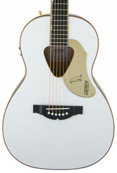 Elektro-akoestische gitaar Gretsch G5021WPE Rancher Penguin - White