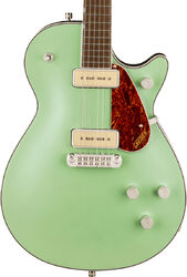 Enkel gesneden elektrische gitaar Gretsch G5210-P90 Electromatic Jet Two 90 Single-Cut with Wraparound - Broadway jade