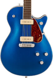 Enkel gesneden elektrische gitaar Gretsch G5210-P90 Electromatic Jet Two 90 Single-Cut with Wraparound - Fairlane blue