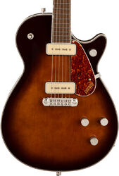 Enkel gesneden elektrische gitaar Gretsch G5210-P90 Electromatic Jet Two 90 Single-Cut with Wraparound - Single barrel burst