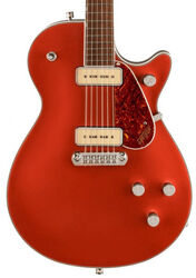 Enkel gesneden elektrische gitaar Gretsch G5210-P90 Electromatic Jet Two 90 Single-Cut with Wraparound - Red